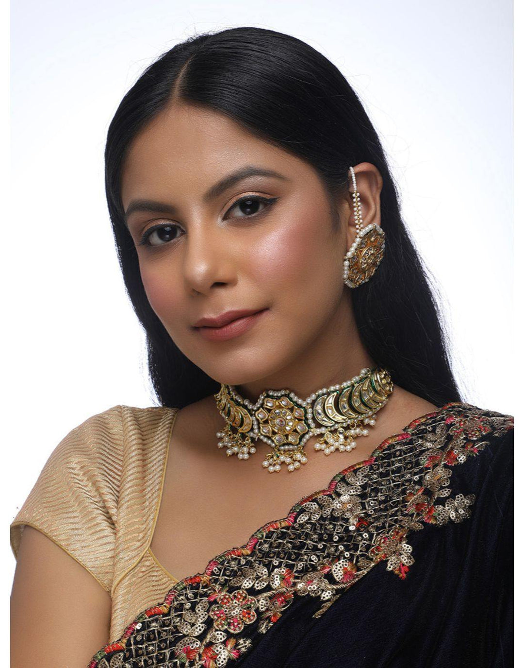 Maharani Choker Set-Accessories-Glamourental