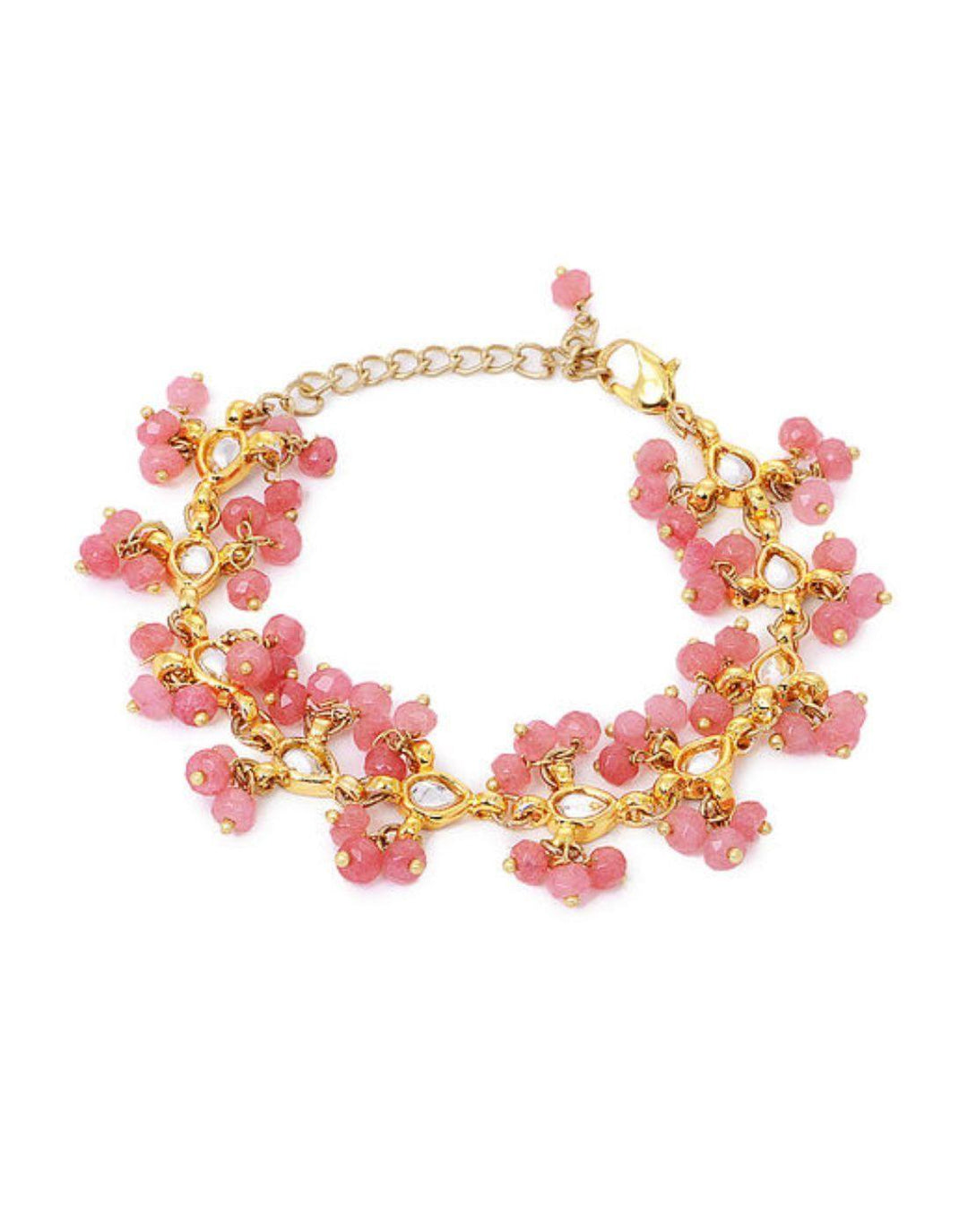 Kundan Bracelet-Accessories-Glamourental