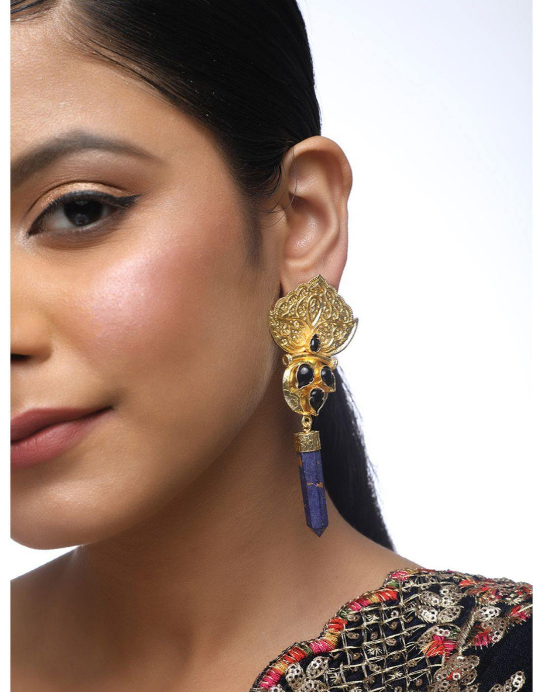 Gold Earrings-Accessories-Glamourental
