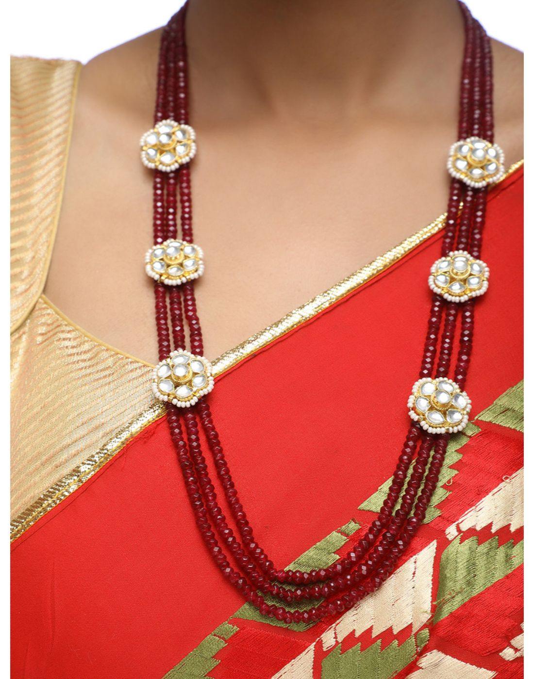 Kundan Set-Accessories-Glamourental