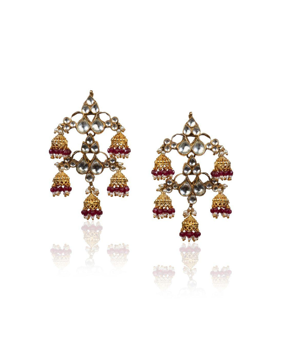 Jhumki Earrings-Accessories-Glamourental