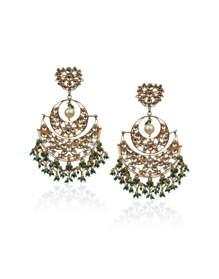 Big Chand Baali Earrings-Accessories-Glamourental