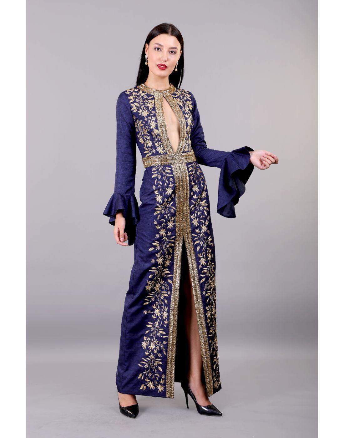 Designer Gown, Women's Fashion, Dresses & Sets, Traditional & Ethnic wear  on Carousell