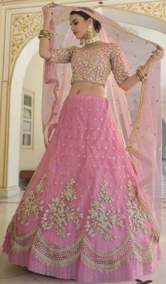 Dismaying Pink Color Georgette Sequence Work Design Lehenga Choli For Women  at Rs 1999 | Umarwada | Surat| ID: 2850461292462