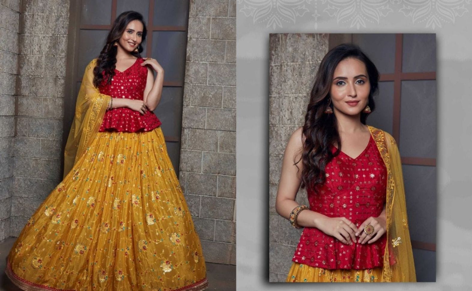 Buy New Designer Lehenga Choli Indian Lehengas Bollywood Stylish Choli  Yellow Party Wear Lengha Choli Wedding Bridal Lahanga Choli Online in India  - Etsy