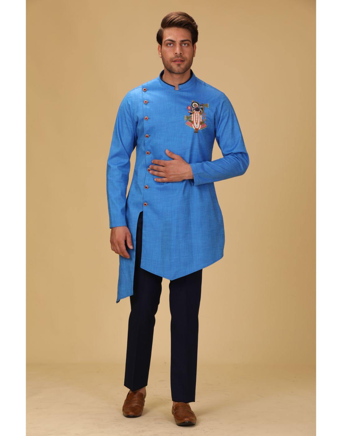 Designer Kurta Pant-Men-Glamourental